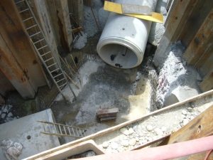 Ingenieur für Entlastungsbauwerk